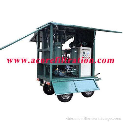 Vacuum Online Transformer Oil Filtration Machine